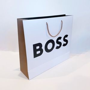 Hugo Boss Large Paper Shopping Bag (EMPTY)